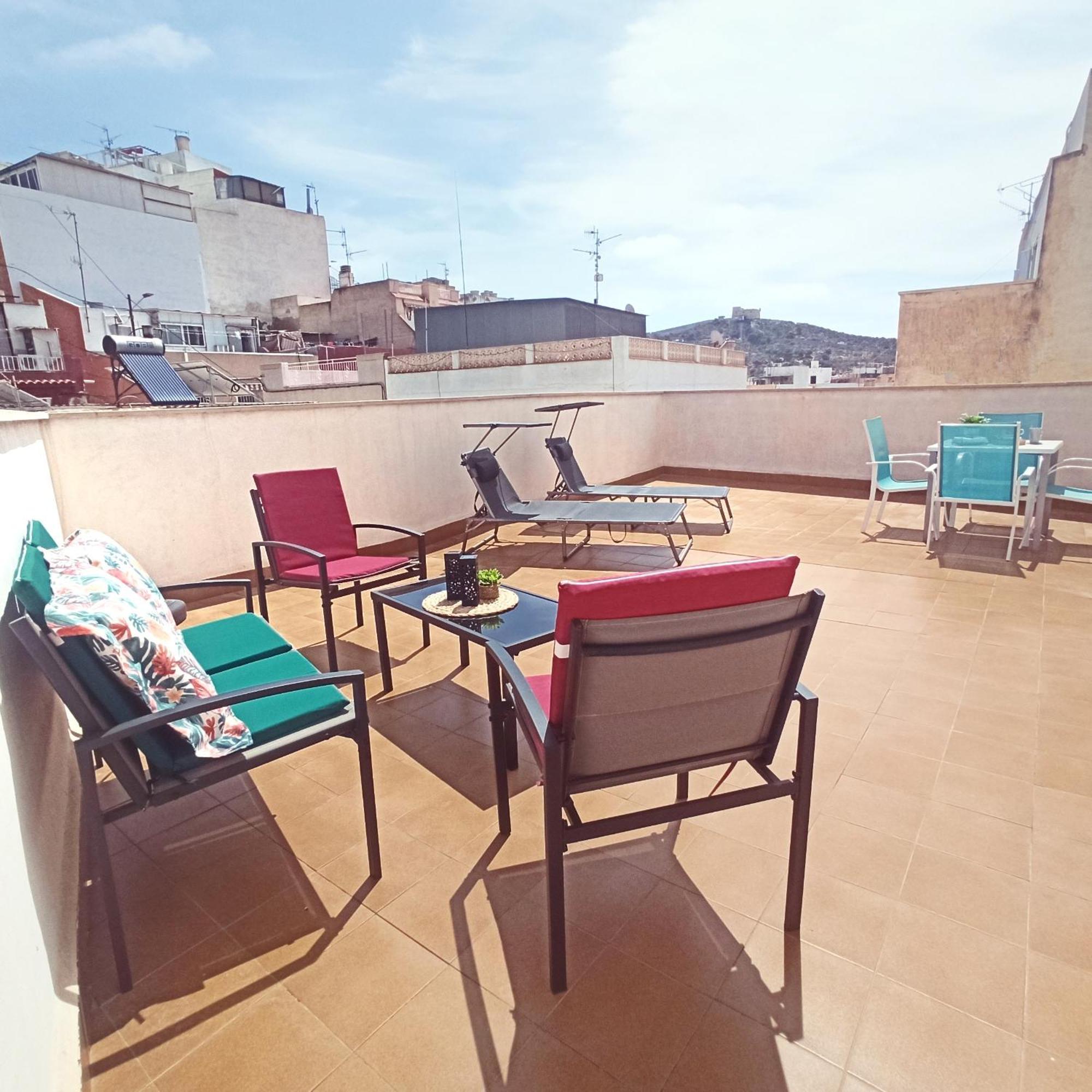 Apartamento Palma IV - Gran Terraza, Wifi y Parking Águilas Esterno foto